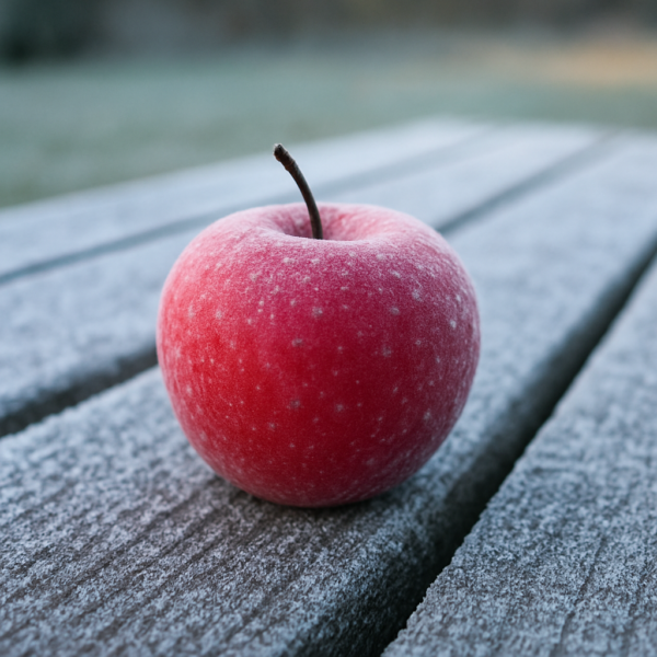 first image realityfromdreams Red Frosted Apple